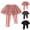 Pink, variant on ATOGUTA Girls Skirt with Fleece Leggings School Uniform Warm Pants Ruffle Skirt Tulle Kids Pull On Warm Clothes Size 2T-10, Pink
