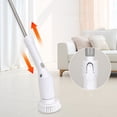 thumbnail image 4 of Ganfancp Cepillo Limpiador Power Shower con 6 Cabezales Reemplazables para Baño Suelo Baldosa Bañera Cocina Artículos En Liquidación 1X Cepillo Eléctrico, 4 of 7