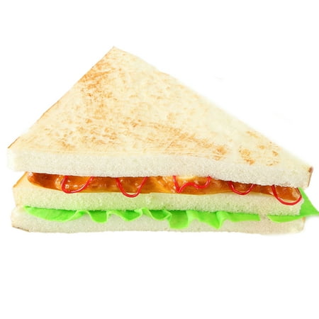 Coofit Artificial Food Resin Lifelike - Realistic Sandwich Fake Bread ...
