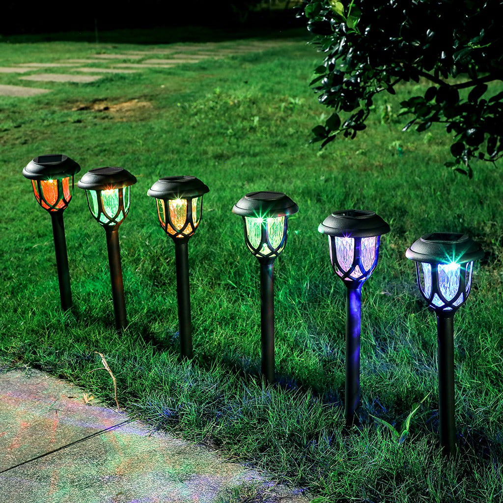 4PCS LED Landscape Light 5W Outdoor Garden Pathway Yard Lamp Waterproof 3000K 