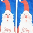 thumbnail image 3 of Calcetines de dibujos animados Salvador Low Crew Navidad transpirables Santa azul, 3 of 3
