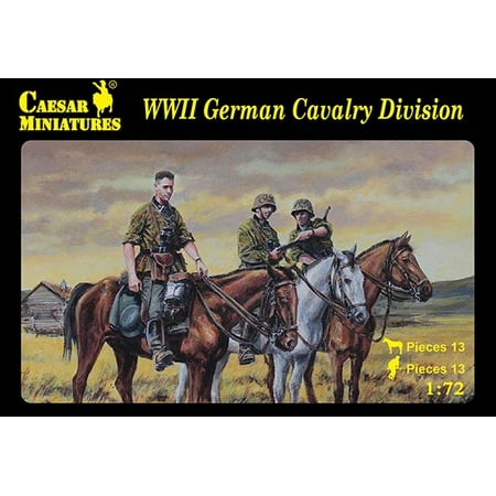Caesar Miniatures H092 WW2 German Cavalry Division 1/72 Scale Model