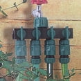 thumbnail image 2 of Inteprter Divisores de agua de 4 vías Conector de riego de jardín Accesorios Válvulas Reparación de grifo Distribuidor Invernadero Plantas en Jardín y Patio, 2 of 6