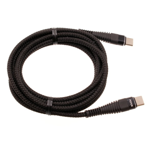 10ft PD Cable Type-C to USB-C for Samsung Galaxy S24/S25/Plus/Ultra/FE - Charger Cord Power Wire Sync Braided for Galaxy S24/S25/Plus/Ultra/FE