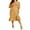 Jaune, variante sur ZAXARRA Robe pour Femme Enceinte, Robe en Mousseline à Imprimé Floral à Encolure Carrée et Manches Courtes