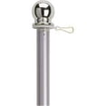 thumbnail image 1 of Valley Forge Flag 60731 5 ft. Brushed Aluminum Pole With Ring, 1 of 1