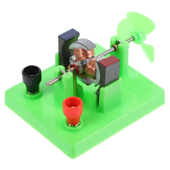 Masteelf  Electric Motor Model Electricity Experiment Kit Light Green