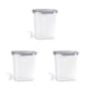 thumbnail image 1 of Wosthever Agua fría Bebida Tetera Nevera Botella Jarra Dispensador de bebidas Tanque de plástico 3.5L Hogar Cocina Limonada Contenedor Gris Type1 NO1, 1 of 6