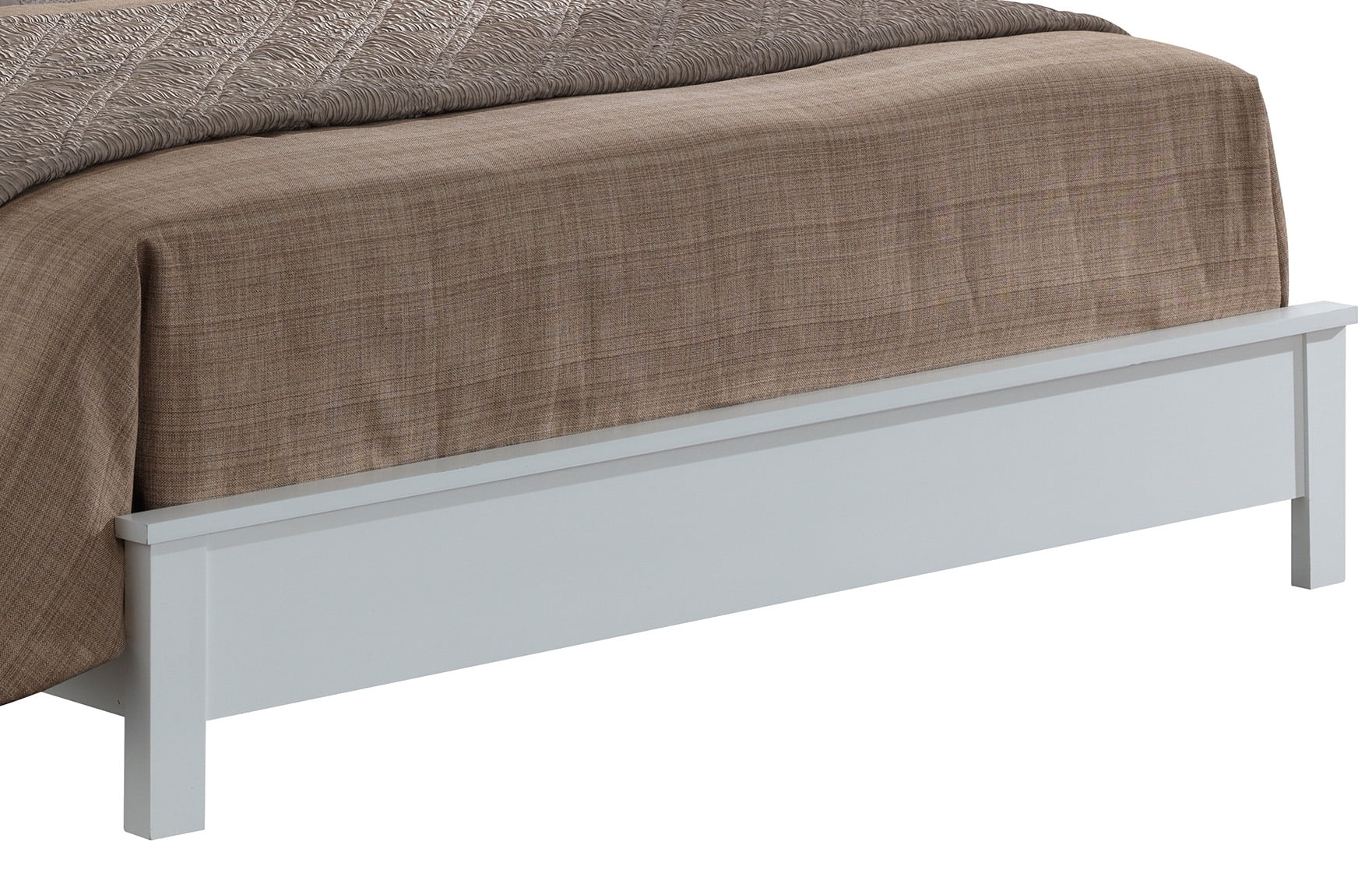 Glory Furniture Burlington Queen Bed in White Color