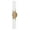 Textured Heritage Brass, variant on Grace - Light Textured Heritage Brass Brass Modern - LED Steel