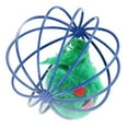 thumbnail image 4 of Christmas Cat Ball Toy Creative Mouse in Cage Cat Interactive Toy Cat Plush Toy, 4 of 6