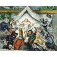 thumbnail image 2 of Cezanne, Paul 14x12 White Modern Wood Framed Museum Art Print Titled - The Eternal Feminine, 2 of 4
