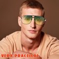 thumbnail image 3 of unbranded 1Set Polarized Sunglasses For Night Driving And Outdoor Activities Pc Zinc Alloy Uv Protection, 3 of 7