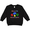 thumbnail image 2 of Inktastic Autism Awareness-puzzle Toddler Sweatshirt, 2 of 4