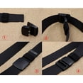 thumbnail image 6 of tooloflife 1/5 Pcs Plastic Webbing Buckle Belt Buckles for Men Women Adjustable Black, 6 of 6