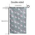 thumbnail image 2 of Sigee Cartoon Poodle Dog Printed Flag12.5 * 18in Outdoor Yard Flags For Garden Decor, 2 of 9