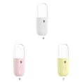 thumbnail image 2 of serony Face Sprayer Handheld Transparent Case Rechargeable Moisturizing Coated 1800mAh ABS Plastic USB Charging Makeup Steamer Mist Maker Yellow, 2 of 8