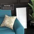 thumbnail image 3 of Red Lantern 3 ft. Short Double Cross Shoji Screen - White - 3 Panels, 3 of 6