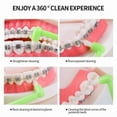 thumbnail image 5 of Orthodontic Interproximal Brush For Braces Under 5 ! Yrmaups Teeth Cleaner Dental Hygiene Tool for Braces Aligners Wisdom Teeth Oral Care Cleaning Gum Health, 5 of 5