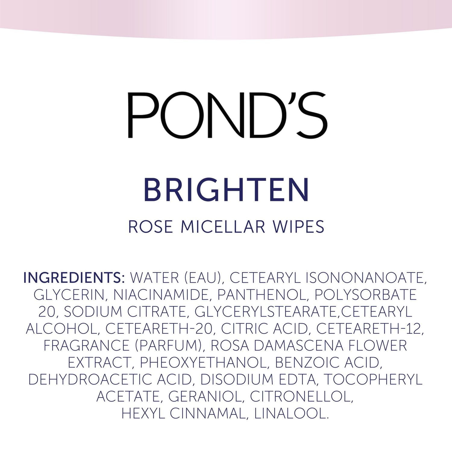 Pond's Brighten Face Wipes