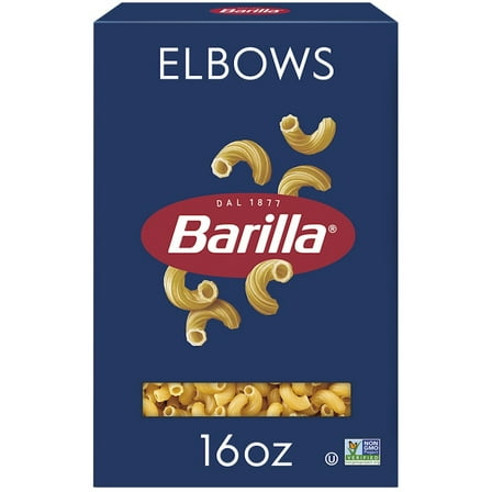Barilla Elbows - Non-GMO Pasta Made with Durum Wheat Semolina & Kosher Certified Pasta
