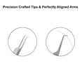 thumbnail image 3 of 12cm Eyelash Extension Tweezers Surgical Stainless Steel Matt Finish Light In Weight Free from Hand Fatigue., 3 of 5