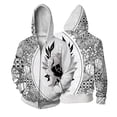 thumbnail image 5 of Sudaderas modernas y versátiles para hombre Sudadera con capucha con estampado de guerrero para hombre Cómoda y elegante Novedades en sudaderas con capucha, 5 of 5