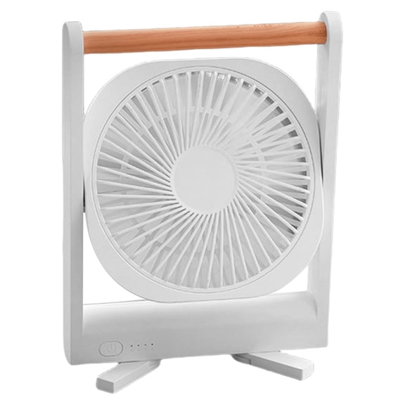 Quiet USB Charging Desktop Fan with Adjustable Speed Rechargeable Fan Suitable for Multifuntional Use in Office or Home