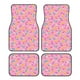thumbnail image 1 of Fotbe Donut Juego de 4 Tapetes para Auto con Estampado – Alfombrillas de Goma Reforzada, Diseño Antideslizante, Protección para Todo el Año – Vehículos, Autos, Camionetas y SUVs, 1 of 7