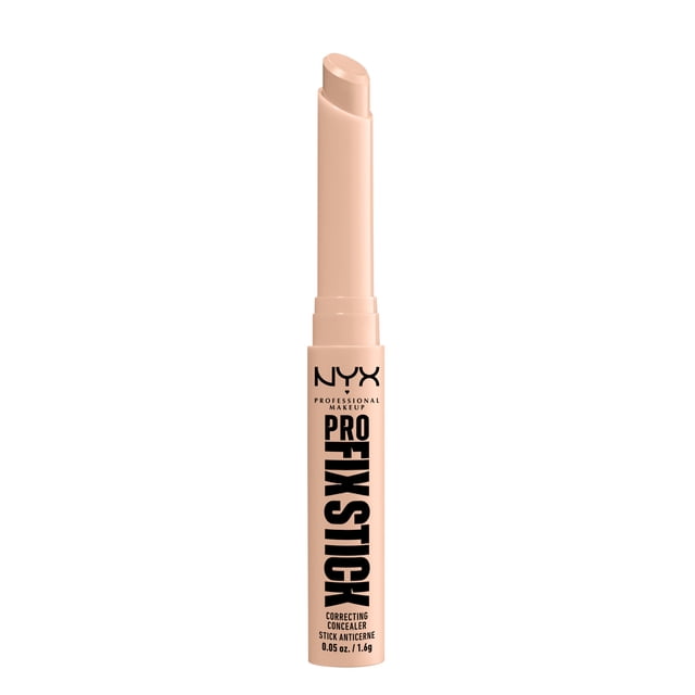 NYX PROFESSIONAL MAKEUP, Pro Fix Stick Correcting Concealer, Infused with hyaluronic acid, Cream formula - 4 Light