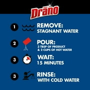 Drano Kitchen Granules Clog Remover, Commercial Line, 17.6 oz