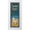 thumbnail image 1 of Lewis, Kim 11x24 White Modern Wood Framed Museum Art Print Titled - Summer Nights, 1 of 4