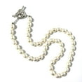 thumbnail image 1 of Pre-Owned Tiffany Pearl Short Necklace Pendant Open Heart Silver 925, 1 of 10