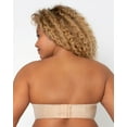 thumbnail image 3 of Women's Curvy Couture 1211 Strapless Sensation 7-Way Uplift Bra (Bombshell Nude 38D), 3 of 6