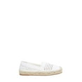 thumbnail image 2 of Steve Madden Haleen White Multi Flatform Espadrille Slip-On Loafer Shoes (White Multi, 7.5), 2 of 2