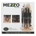 thumbnail image 4 of Mezzo Rotating Paint Brush Storage Rack with Vesta Synthetic Artist Paint Brushes for Acrylic Painting - Filbert Acrylic Paint Brush Set of 7 - with Brush Drying Carousel - Holds Up to 28 Brushes, 4 of 6