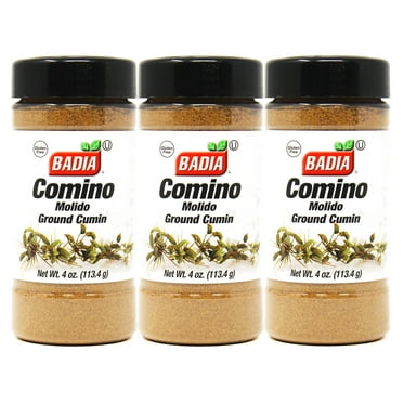Badia Ground Cumin, 4 oz - Palatize Pack of 3