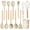 Khaki, variant on Silicone Cooking Utensils Set, Heat Resistant Kitchen Cooking Utensils Set, 12 PCS Handle Silicone Kitchen Gadgets Utensil Set, Black