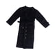thumbnail image 4 of Figura 1/6 Cortavientos largo DIY Muñeca Vestida Coleccionable Miniatura de Moda Negro, 4 of 9
