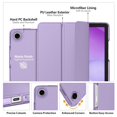 thumbnail image 3 of MoKo Case for Galaxy Tab A11+ Plus/A9+ 11-Inch 2026/2024, Slim Stand Protective Smart Cover with Hard PC Translucent Back Shell for Galaxy Tab A11+/A9 Plus Tablet, Auto Wake/Sleep, Black, 3 of 8