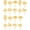 Style:Style 2;, variant on 18 pcs Gold Happy Birthday Cake Topper, Acrylic Cake Decoration, Birthday Cake Topper for Children or Adults, 6 styles-Style:Style 1;