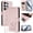 Pink, variant on Wallet Leather Case For Samsung Galaxy S26 Ultra 5G 6.9",with Card Holder,wristband, Shockproof Kickstand Embossed Love Cat Phone Case,Pink,For Galaxy S26 Ultra 5G