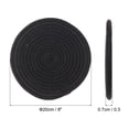 thumbnail image 2 of Uxcell Trivets for Hot Dishes 8 Inch, Trivets Mat for Hot Pots and Pans Heat Resistant Hot Pads, Black 5 Pack, 2 of 7