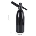 thumbnail image 3 of Sifón de soda de 1 l Sifón para hacer sifón Botella de sifón de soda de aluminio Manual, 3 of 8