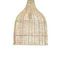 thumbnail image 4 of Pendant with Hand Woven Rattan Shade and Cord, Beige, 4 of 5