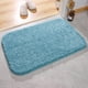 thumbnail image 4 of Alfombra de Baño de Pelo Alto - Felpudo de Poliéster Suave, Ultra Absorbente y Antideslizante para Suelo de Baño, Alfombra Gruesa y Lavable para Puerta e Inodoro, Estilo Moderno, 24x16 pulgadas, 4 of 6