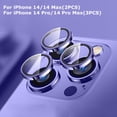 thumbnail image 3 of Lente De Metal Protectora iPhone 14 Vidrio Para iPhone14/13/12/11/Pro/Max/Plus Mini Anillo De Cámara Teléfono Película, 3 of 4
