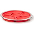 thumbnail image 3 of Appetizer Serving Fruit/Veggie Tray and Collapsible Party Platter with Lid - Easy to Clean, Portable, BPA Free, and Dishwasher Safe, 3 of 4