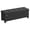 Ink Black, variant on SONGMICS Storage Ottoman Bench with Legs, Folding Storage Chest with Flipping Lid, End of Bed Bench, for Living Room, Bedroom, Entryway, Linen-Look Fabric, 43.3 Inches, Slate Gray