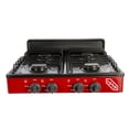thumbnail image 1 of Parrilla de Gas LP Reacondicionada IUSA 4 Quemadores Roja Cubierta Porcelanizada, 1 of 6